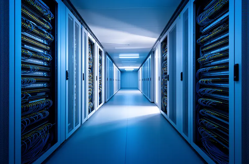 Clean structured cabling patching in a telecommunications room
