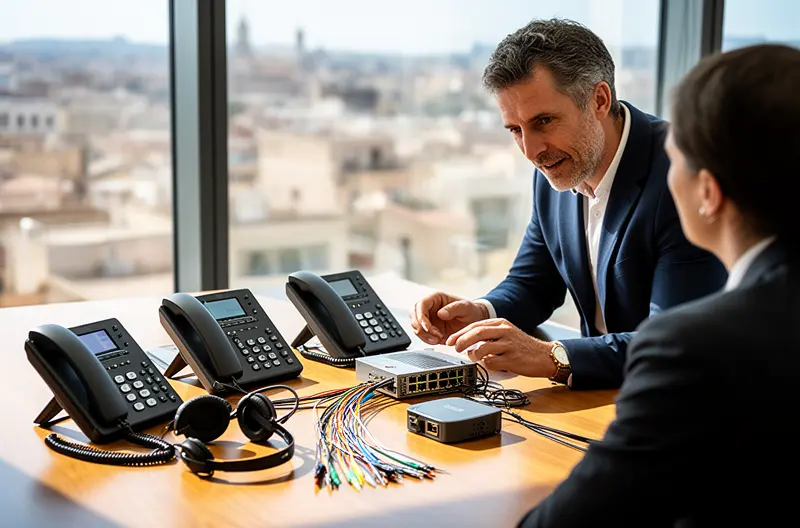 Assessment of existing telephony infrastructure