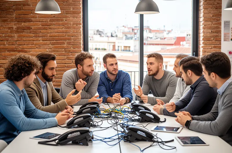 Infraestrutura de comunicações para Configuração de Centrais Telefónicas em Lisboa