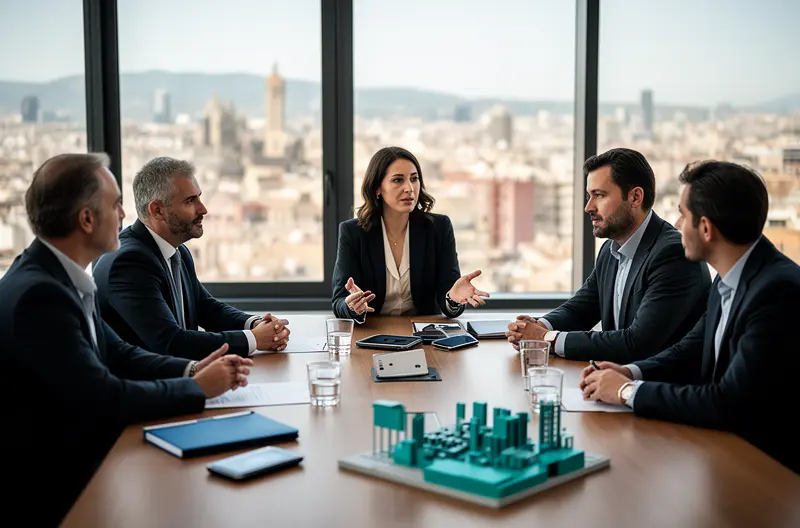 Reunión ejecutiva para definir el roadmap tecnológico de una empresa en Barcelona Reunión ejecutiva para definir el roadmap tecnológico de una empresa en Barcelona
