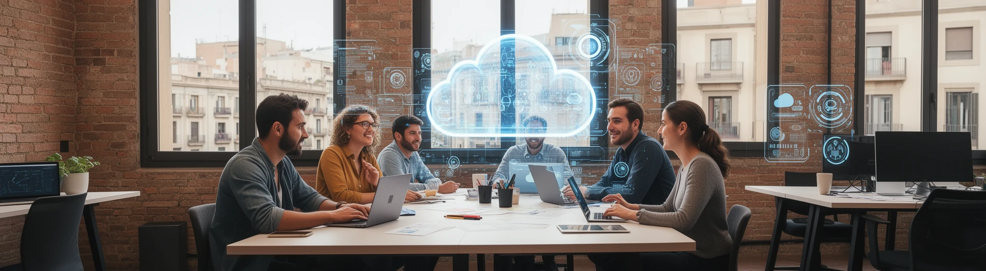 Contacto con empresa de informatica brainstorming