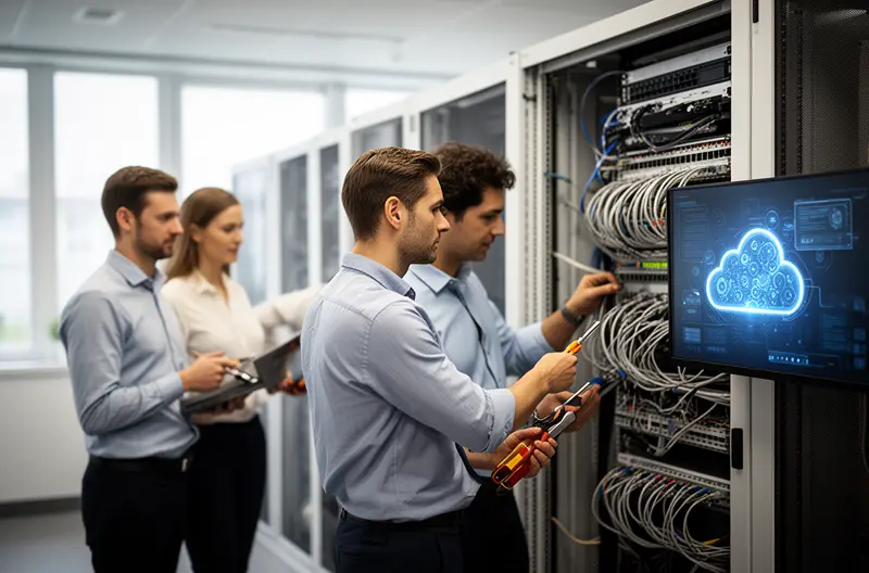 Remote support session for Cloud or IP telephony configuration