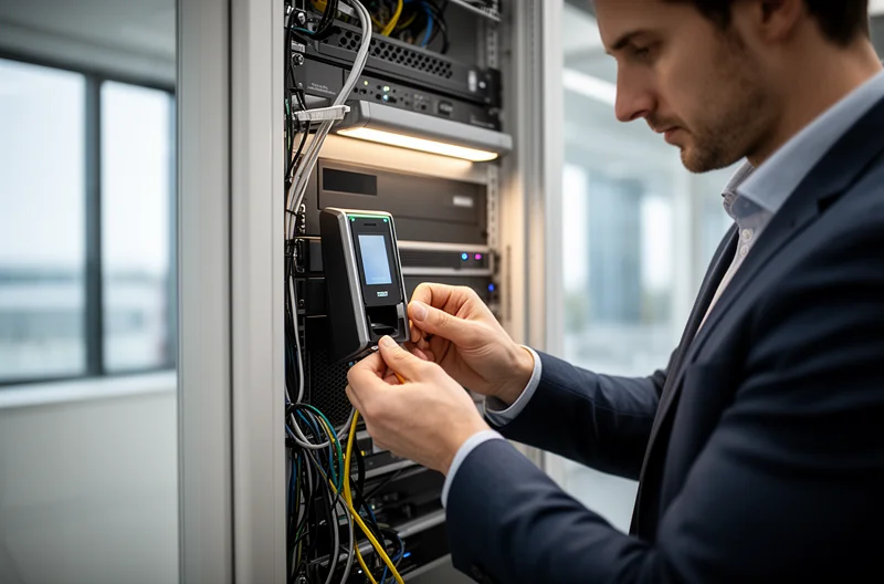 Infraestrutura técnica utilizada em instalador de sistemas de controlo de acessos Infraestrutura técnica utilizada em instalador de sistemas de controlo de acessos