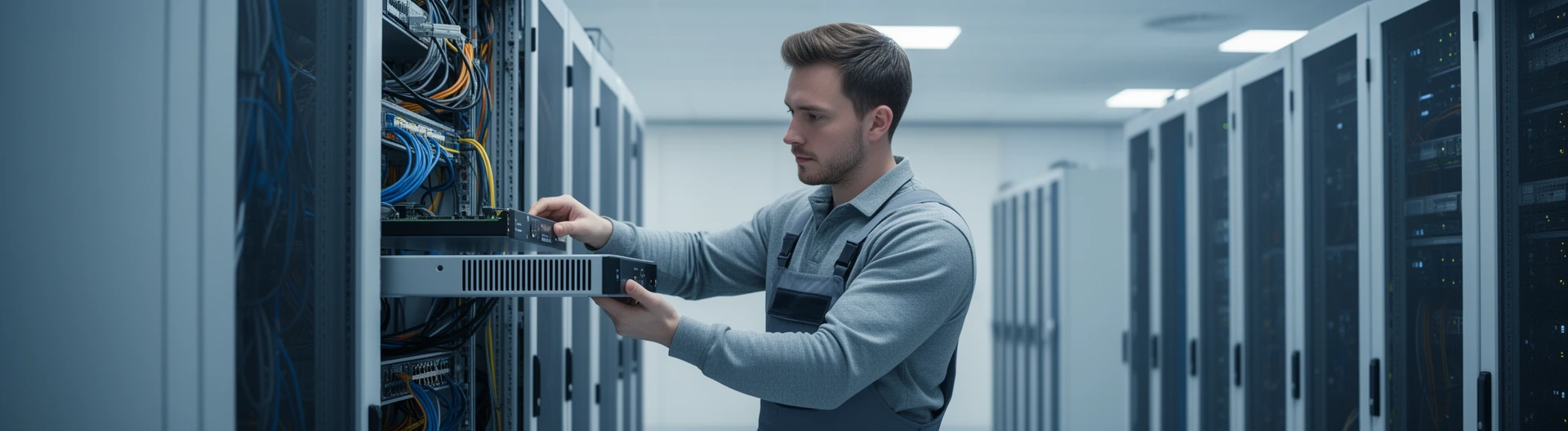 Instalacion de firewall hardware servidor room it