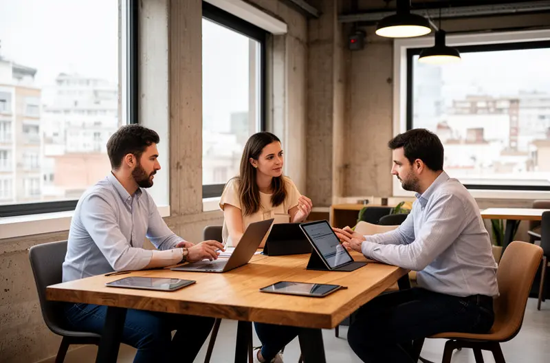 IT support team monitoring dashboards and responding to tickets