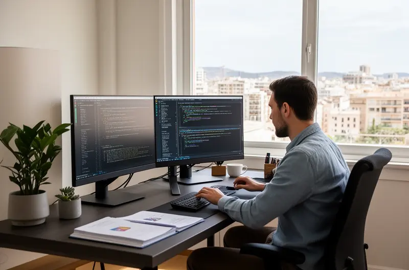 Remote support dashboard showing ticket handling and monitoring