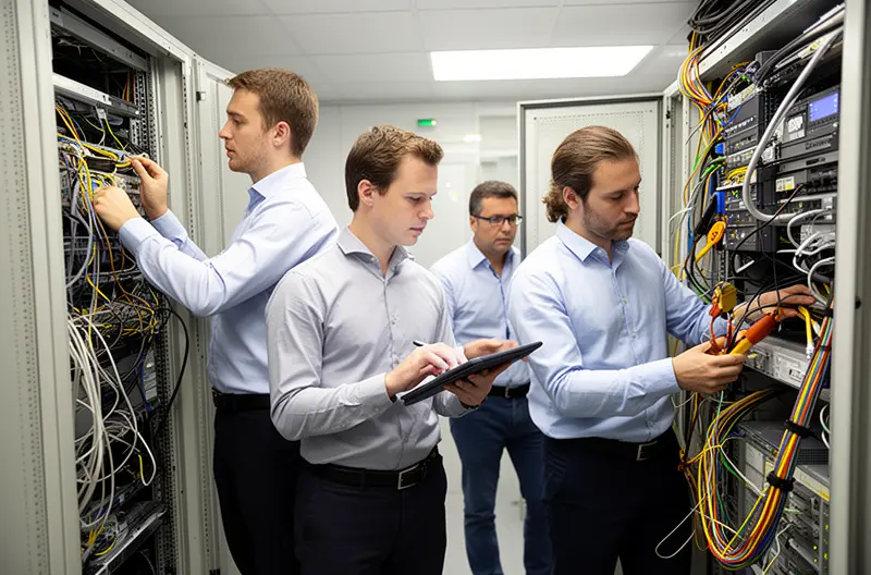 Supervisão operacional do serviço de Assistência Informática Collado Villalba