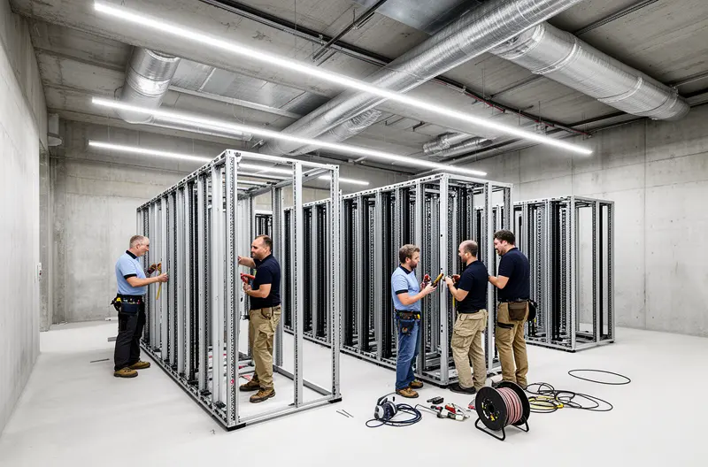 Infraestrutura técnica utilizada em Montagem de CPDs e Racks de Comunicações