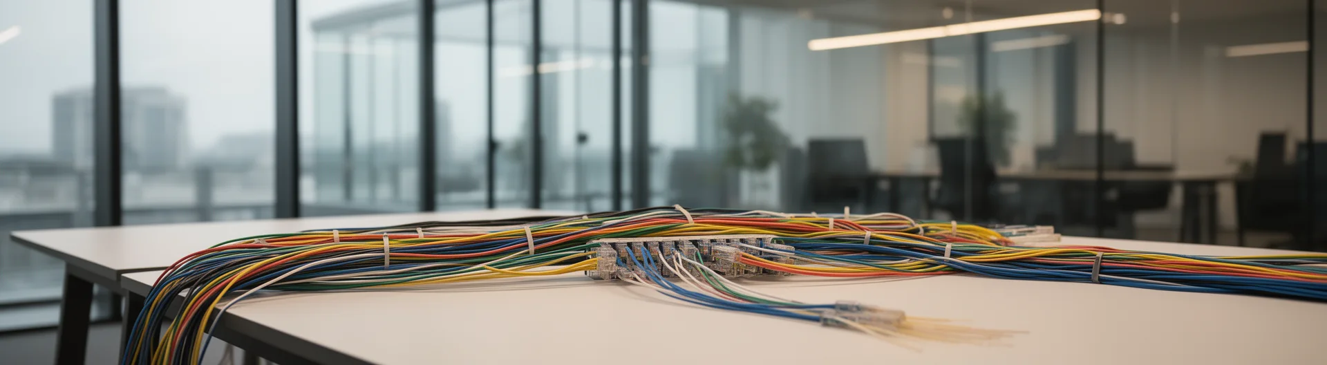 Structured cabling and fibre for logistics and transport