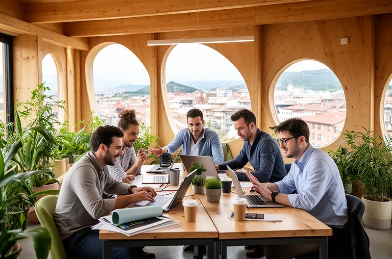 IT technician supporting a business team in Álava